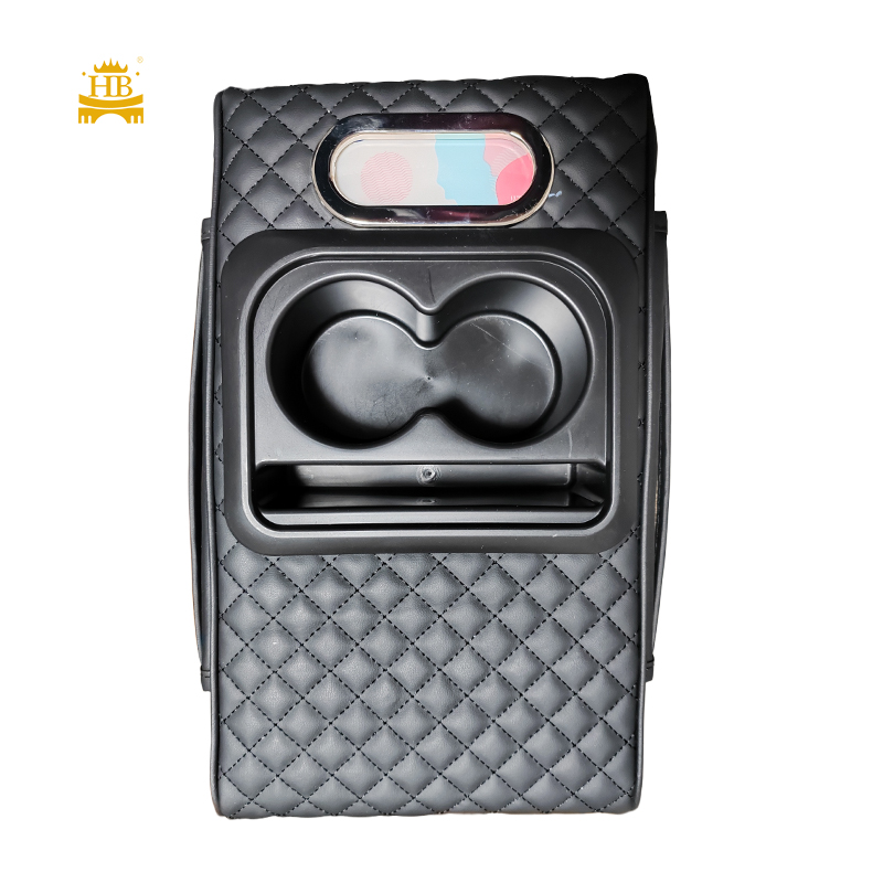 PU Leather Car Armrest Pad (Model 2539) - Guangzhou Hongbao Automobile Accessories Co., Ltd.