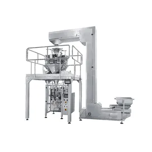 Ensacheuse verticale automatique pour snacks sucrés machine à emballer les snacks au chocolat bonbons gommeux