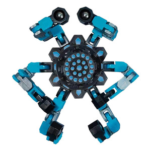 Đồ Chơi Cầm Tay Đầy Màu Sắc Đồ Chơi Dây Xích Con Quay Đồ Chơi Ngón Tay Cảm Giác Giảm Căng Thẳng Robot Con Quay Ngón Tay Biến Hình Cho Trẻ Em - Product Image 5