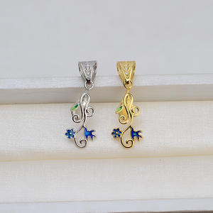 Korean Handmade S925 Silver Baroque Pearl Pendant Female's Special-Shaped Necklace Empty Holder <b>Accessory</b> 1429-<b>DIY</b> Jewelry <b>Bag</b> - Product Image 2