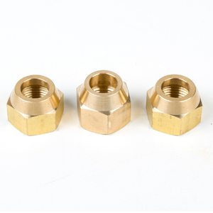 Kit de montaje de Tubo Acampanado de latón SAE de 45 grados, tuerca NPT forjada corta de 1/4 "5/8" OD, surtido de tuercas acampanadas para aire acondicionado, cuidado de la salud - Product Image 3