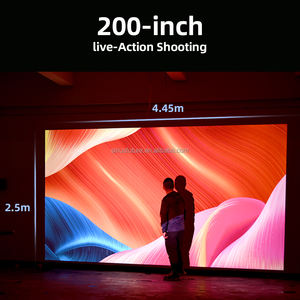 Fabricant OEM ODM, projecteur Android 4K mini à bas prix, projecteur LCD portable 1080P, haute luminosité, projecteurs d'extérieur, CE ROHS AKEY9S - Product Image 2