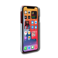Coque de téléphone vierge en PBT pour sublimation 3D Prosub pour iPhone XR, coque de téléphone portable personnalisée