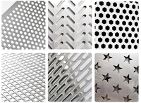 Tôles perforées en acier inoxydable à trous ronds, directement de l'usine, pour filtration industrielle d'eau et d'huile, personnalisables OEM