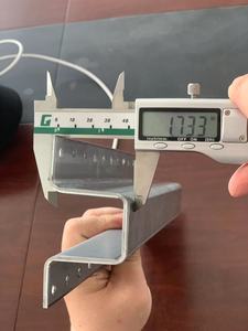 Стойка для забора из оцинкованной стали U-образного профиля Postal Master, высококачественная металлическая опора для деревянных дверей и фермерских ограждений - Product Image 4