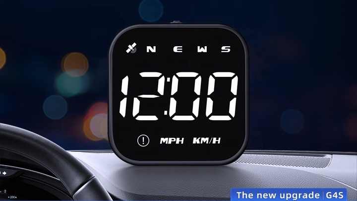 Wiiyii G4S Car HUD - Smart Speedometer with Overspeed Alarm