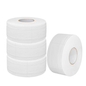Rotolo di carta igienica jumbo a 4 veli, ecologico, morbido, goffrato, in pura cellulosa vergine, resistente e smaltibile, per hotel, uffici, fabbriche, centri commerciali - Product Image 5