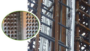 Galvanizado en caliente de alta costilla de encofrado de malla permanente para el encofrado en el edificio y los proyectos de infraestructura - Product Image 6