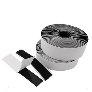 100% Nylon Hook and Loop Strip Adhesive Hook and Loop Tape with Common Hot Melt Glue for Industrial Household Use