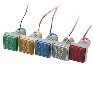 3-trong-1 bảng điều khiển AD101-22VAHzS Meter chỉ số ánh sáng với vôn kế & Ampe kế tần số mét - Product Image 2