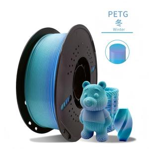 Filamento Transparente para Impresora 3D PETG de 1.75mm y 1kg, Alta Transparencia para Decoración de Pantallas de Lámparas - Product Image 3