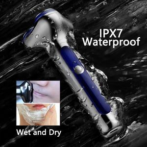 Afeitadora Eléctrica Portátil Skyworth con Carga USB 2 en 1, Recortadora de Vello Nasal, Máquina de Afeitar de <span class=keywords><strong>3</strong></span> Cuchillas para el Cuerpo Masculino - Product Image 3