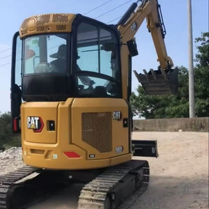 Mini-excavatrice d'occasion d'origine japonaise Cat 303c 303cr, excavatrice de 3 tonnes, mini-excavatrice d'occasion CAT 303 303e 303ecr avec accessoire tarière - Product Image 1