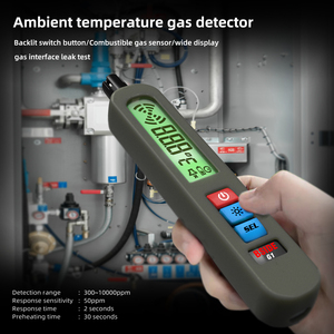 Détecteur de gaz de température ambiante Bside, test de fuite d'interface gaz, capteur de gaz combustible - Product Image 1