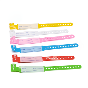 Hot Sale Medical ID Wristband Identification Bracelet Child ID Band Wrist Band Patient ID Tags