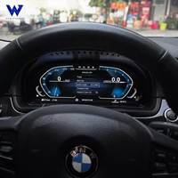 Tableau de bord LCD 12,3 pouces, compteur de vitesse numérique F10, groupe d'instruments numérique adapté aux BMW F30 F31 F34 F35 F80 F32 F33 F36 F82 F83