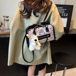Women's Large Capacity Stylish Chic Shoulder Bag 2025 Winter Collection A High-Fashion Eye-<b>Catching</b> Handbag - Product Image 2