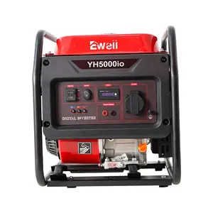 Ewell meilleure vente générateur essence 2,8 kw à cadre ouvert, démarrage par recul monophasé générateur essence portable pour usage domestique