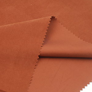 Cổ phiếu sẵn sàng bán buôn bàn tay mềm mại cảm thấy 105gsm lousiness 5% Nylon 95% <span class=keywords><strong>Polyester</strong></span> dệt <span class=keywords><strong>Cupro</strong></span> vải da lộn cho may lót - Product Image 3