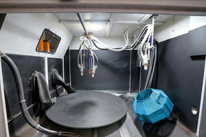 Máquina de Sandblasting Inteligente 2 en 1, Cabina de Sandblasting Automática para Piezas Metálicas - Product Image 3