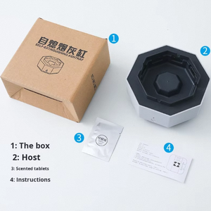 Cenicero Purificador de Aire Inteligente al por Mayor con Filtro de Carbón Activado para Uso en el Hogar y la Sala de Estar - Product Image 4