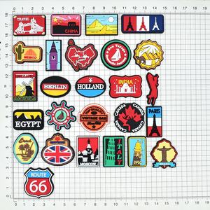 Dijes de Metal Personalizados para Zapatos, Diseño de Viaje Alrededor del Mundo, Última Moda 2025, Venta al Por Mayor - Product Image 4