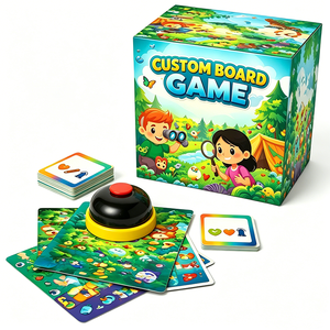 Eco-Friendly Material Personalized Board Game Vietnam Factory Wholesale Family Interactive Game Custom Artwork Printing Service - Product Image 4