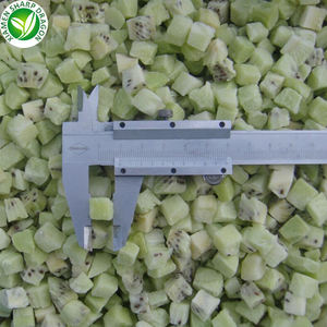 IQF Peeled Organic Unsweetened Kiwifruit liofilizado Metade Inteira Metades Dice Slice Sliced Chunk Diced Block Cubos Corte A Granel Polpa - Product Image 2