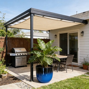 Ventes en gros de grands pots de <span class=keywords><strong>fleurs</strong></span> artificiels modernes personnalisés en plastique PP pour la décoration intérieure/extérieure de la maison et du jardin - Product Image 1