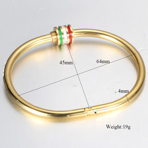 Bracelet en diamant 4 mm, taille brillant ronde, diamant synthétique cultivé en laboratoire, acier, or, or rose, bijoux pour femmes à porter au quotidien - Product Image 2