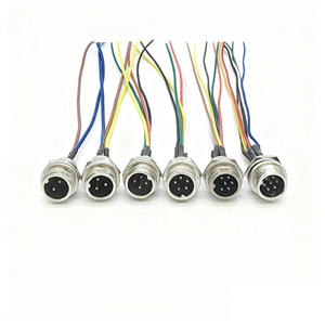 Прямые поставки с завода: Водонепроницаемый электрический разъем GX12 (2-7 контактов), штекер или гнездо, для жгутов проводов - Product Image 1