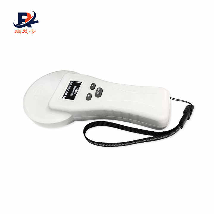 Livestock Ear Tag RFID Reader 134.2KHz ISO11784/5 FDX-B Handheld Animal ...