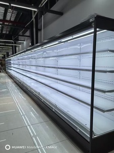 Tủ trưng bày rèm không khí thương mại cho siêu thị sữa trái cây rau tủ trưng bày - Product Image 3
