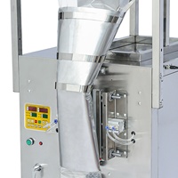 Máquina Multifunción para Envasar Granulados en Bolsas con Sellado Trasero para Patatas Fritas, Cacahuetes, Nueces, Semillas de Girasol y Snacks