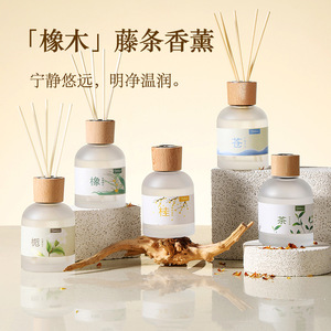 Oak Reed Diffuser Set 90-120 Days Long Lasting Fragrance For Living Room And Bathroom - Product Image 1