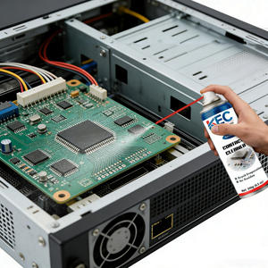 Nettoyant électronique pour contacts de qualité industrielle à action rapide |   Produit non inflammable, ne laisse aucun résidu, compatible avec toutes les surfaces, équipement - Product Image 1