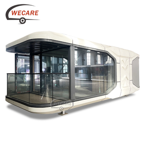 Wecare 40ft năng lượng mặt trời Powered viên nang thông minh không gian cabin Ngôi nhà nhỏ không gian viên nang nhà với Trailer - Product Image 1