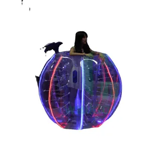 Guangzhou Hot Koop Led Bubble Bal Transparante Bal Met Gekleurde Licht Voor Verkoop