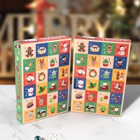 Boîtes Cadeaux Vides Surprise pour Calendrier de l'Avent Noël et Halloween, 24 Compartiments, 5 Pièces par Paquet
