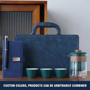 Juego de Té Personalizado con Logotipo, de Lujo, para Clientes VIP, Regalo Empresarial, Caja de Regalo, Tetera, Tazas de Té, Regalo Corporativo - Product Image 2