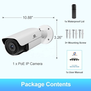 Gwsecu 12MP ai phát hiện khuôn mặt mạng IR BULLET PoE <span class=keywords><strong>IP</strong></span> <span class=keywords><strong>Camera</strong></span> được xây dựng trong mic 5x cơ giới Zoom ống kính ngoài trời trong nhà CCTV An Ninh - Product Image 6