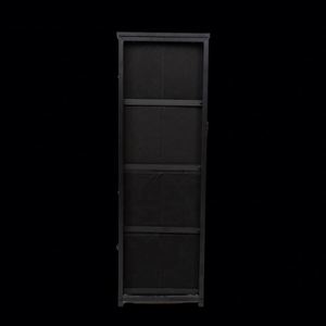 Modern Living Room Fabric <b>Cabinet</b> - Freestanding Durable Stainless Steel MDF Panel Pine - Product Image 4