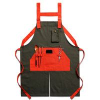 Tablier de serveur en coton sans manches pour hommes, différentes tailles, pour cuisine, café, salon de thé, restaurant chinois, adulte