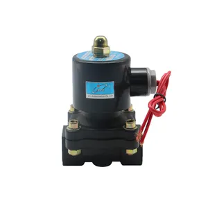 Lage Prijs 2w160-15 Normaal Gesloten Plastic 24V Dc 12V Volt Lucht Water Flow Control Magneetventiel