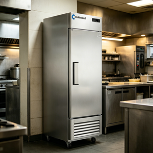 Congélateur vertical professionnel à 1 porte avec dégivrage automatique, homologué pour les cuisines commerciales aux États-Unis, classe d'efficacité énergétique CNS023S 23 - Product Image 5
