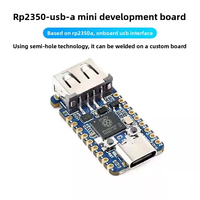 Carte de développement mini P2350-USB-A basée sur Raspberry Pi RP2350A avec interface USB Type-C, double cœur hétérogène