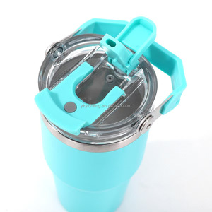 2025 nuova bottiglia d'acqua sportiva coperchi Tumbler a tenuta stagna 20oz 30oz si tan lei tumbler Flip paglia sostituzione coperchi - Product Image 6