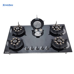 Estufa de Gas de 5 Quemadores con Cubierta de Vidrio Templado - Product Image 4