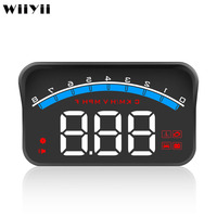 Affichage tête haute pour voiture WiiYii 2023, 3,5 pouces, avec compteur de vitesse en MPH, affichage tête haute sur pare-brise, électronique automobile