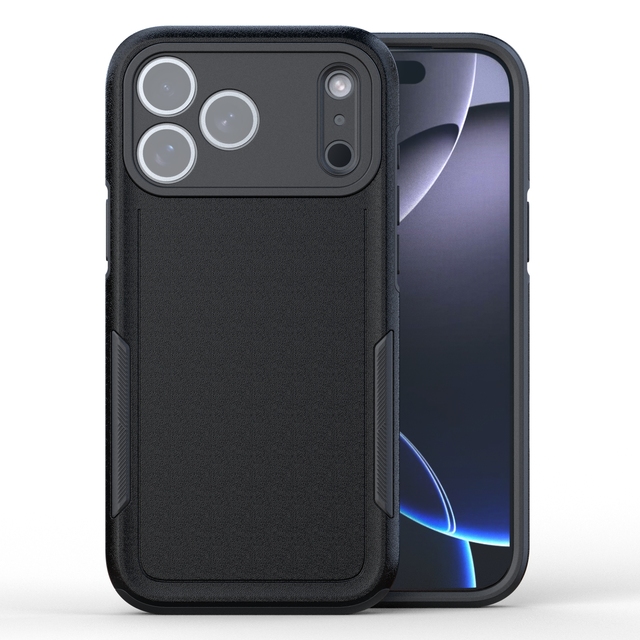 Hot Sale 360 Degree Full Coverage TPU PC 2 1 Shockproof IPhone17pro Phone Case with Smart Camera Button Protection Armored Cover